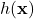 h(\mathbf{x})